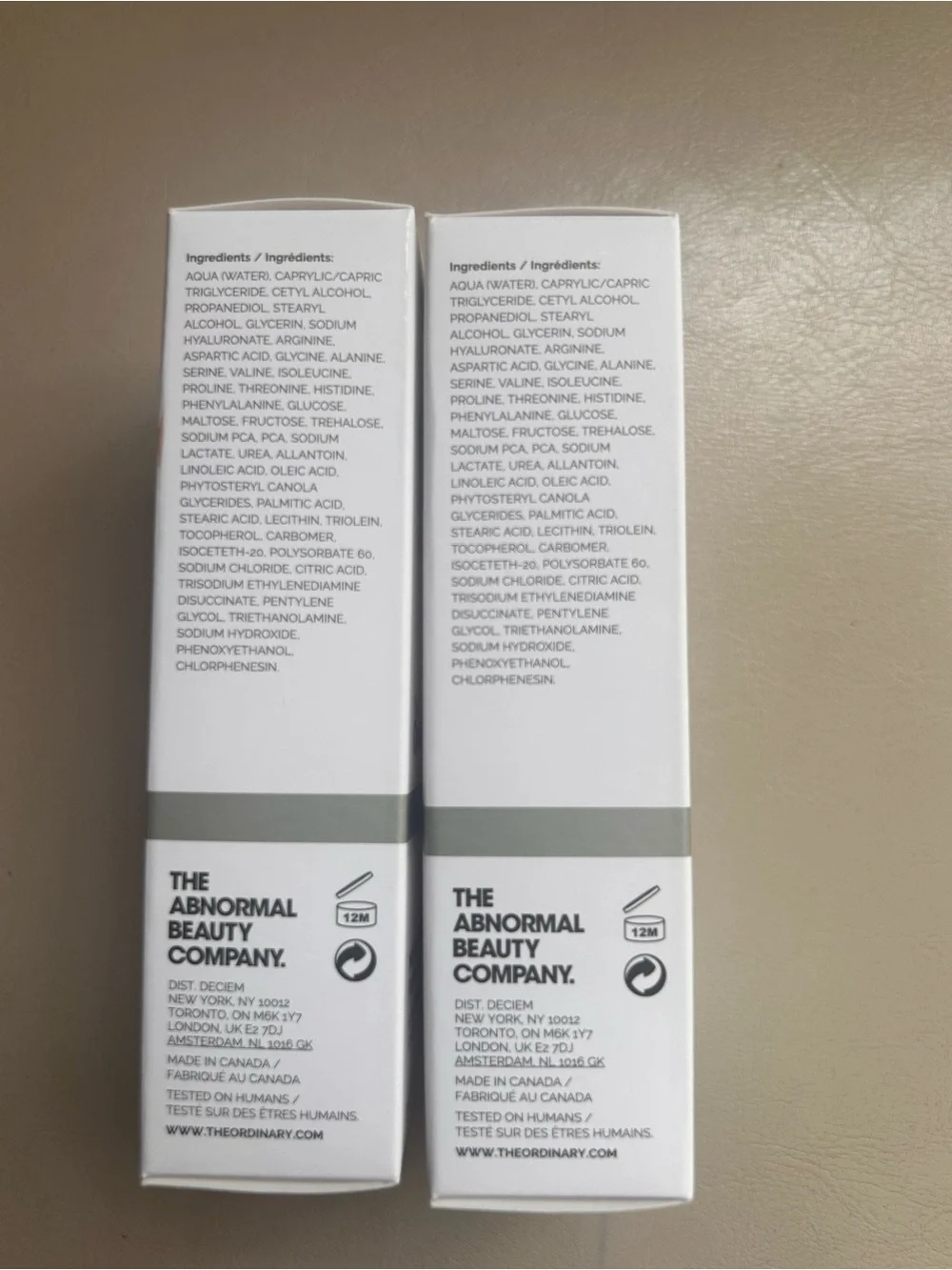 The Ordinary Natural Moisturizing Factors + HA Duo #2